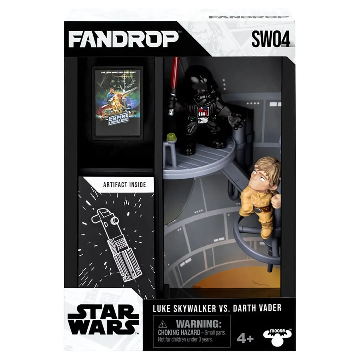 Fandrop Star Wars: The Empire Strikes Back: Luke Skywalker Vs Darth Vader Figures Set 1