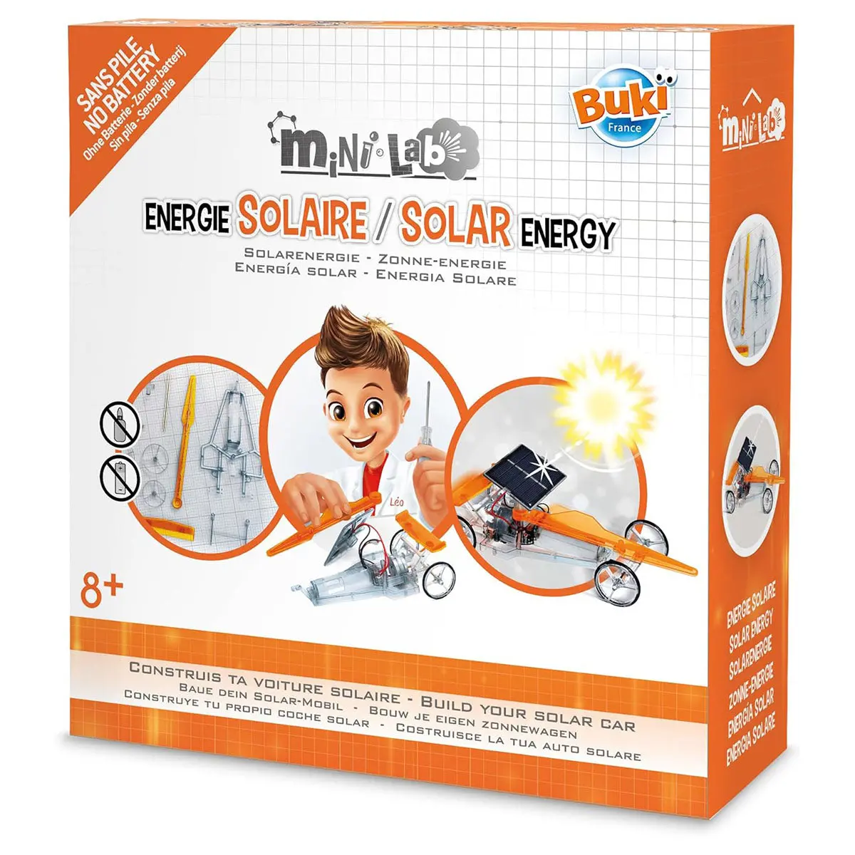 Buki Mini Lab Solar Energy: Build Your Solar Car Kit 1
