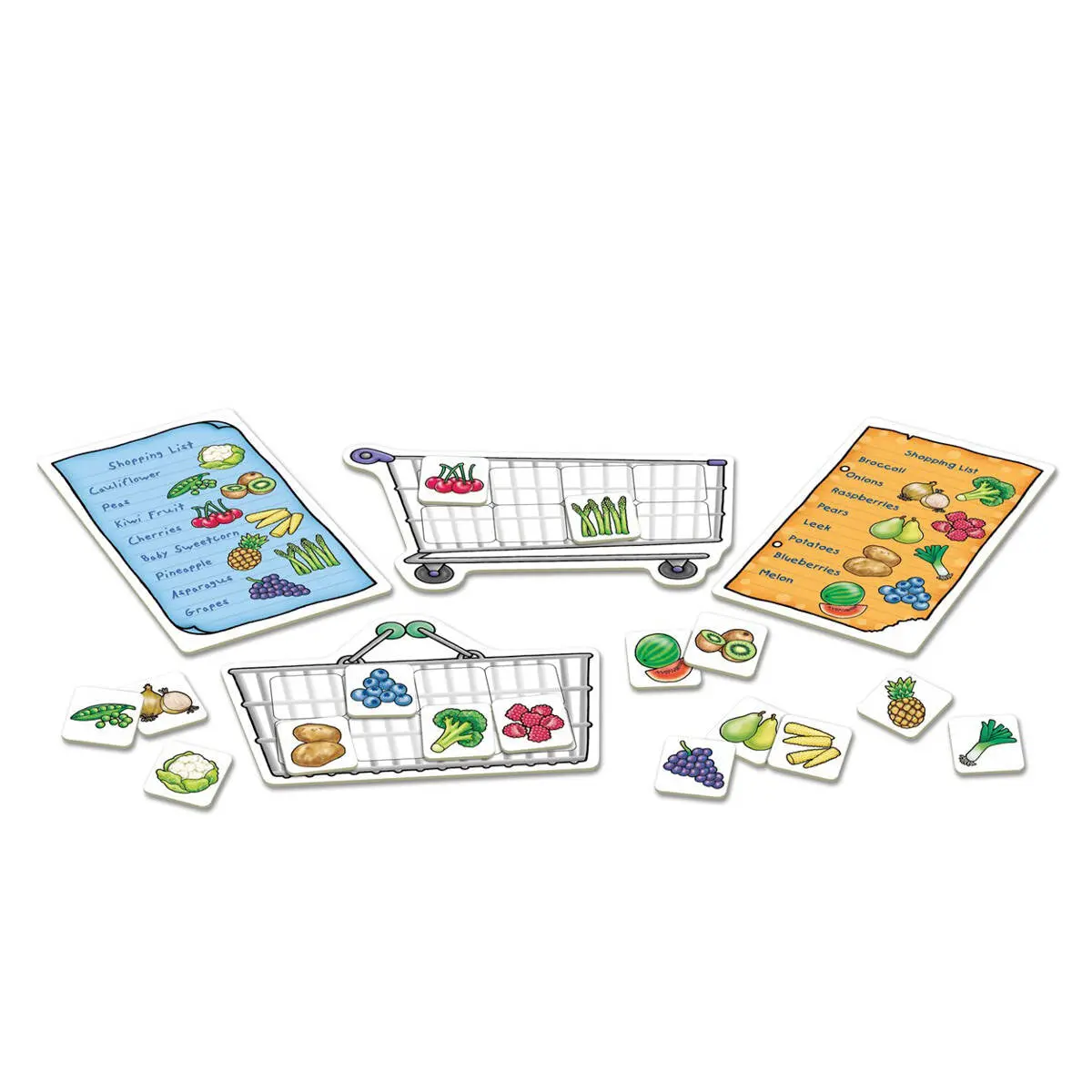 Orchard Toys Shopping List Extras Fruit & Veg Game 2