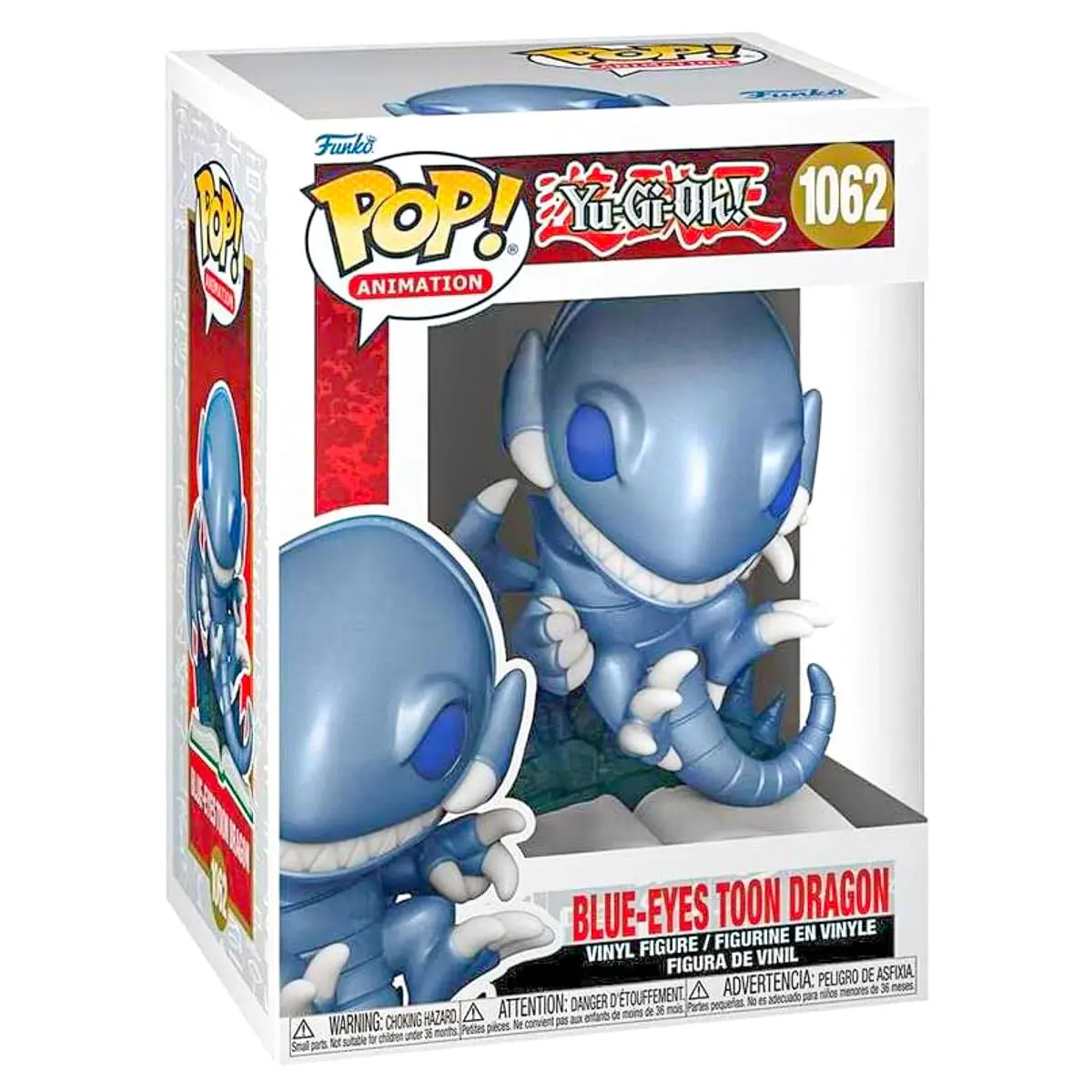 Funko Pop! Animation: Yu-Gi-Oh! Blue Eyes Toon Dragon Vinyl Figure #1062 1