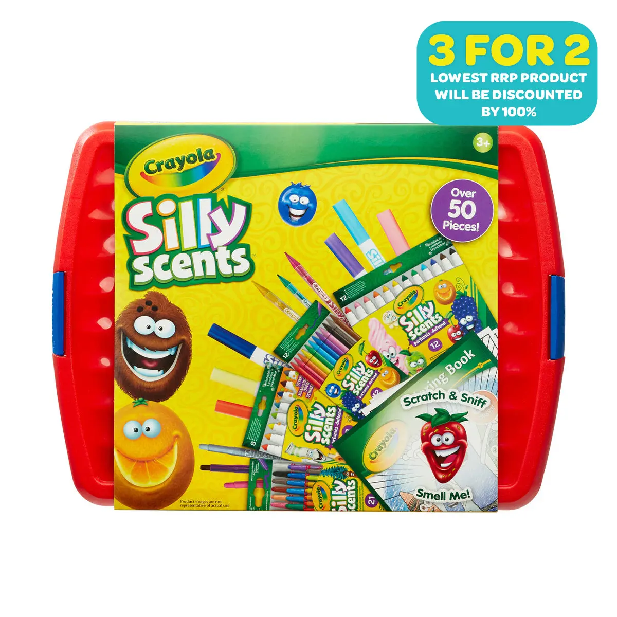 Crayola Silly Scents Tub (50 Pieces) 1