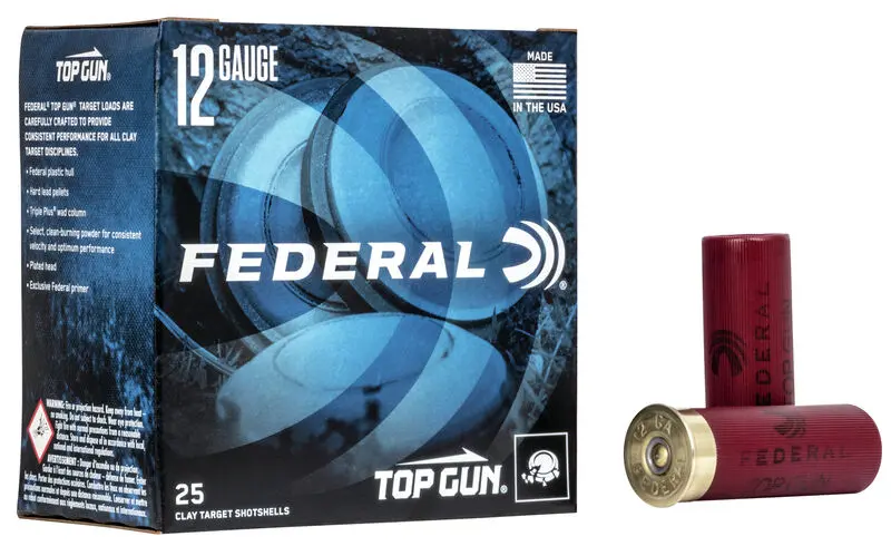 12 Gauge Federal Top Gun 8 Shot Size 1
