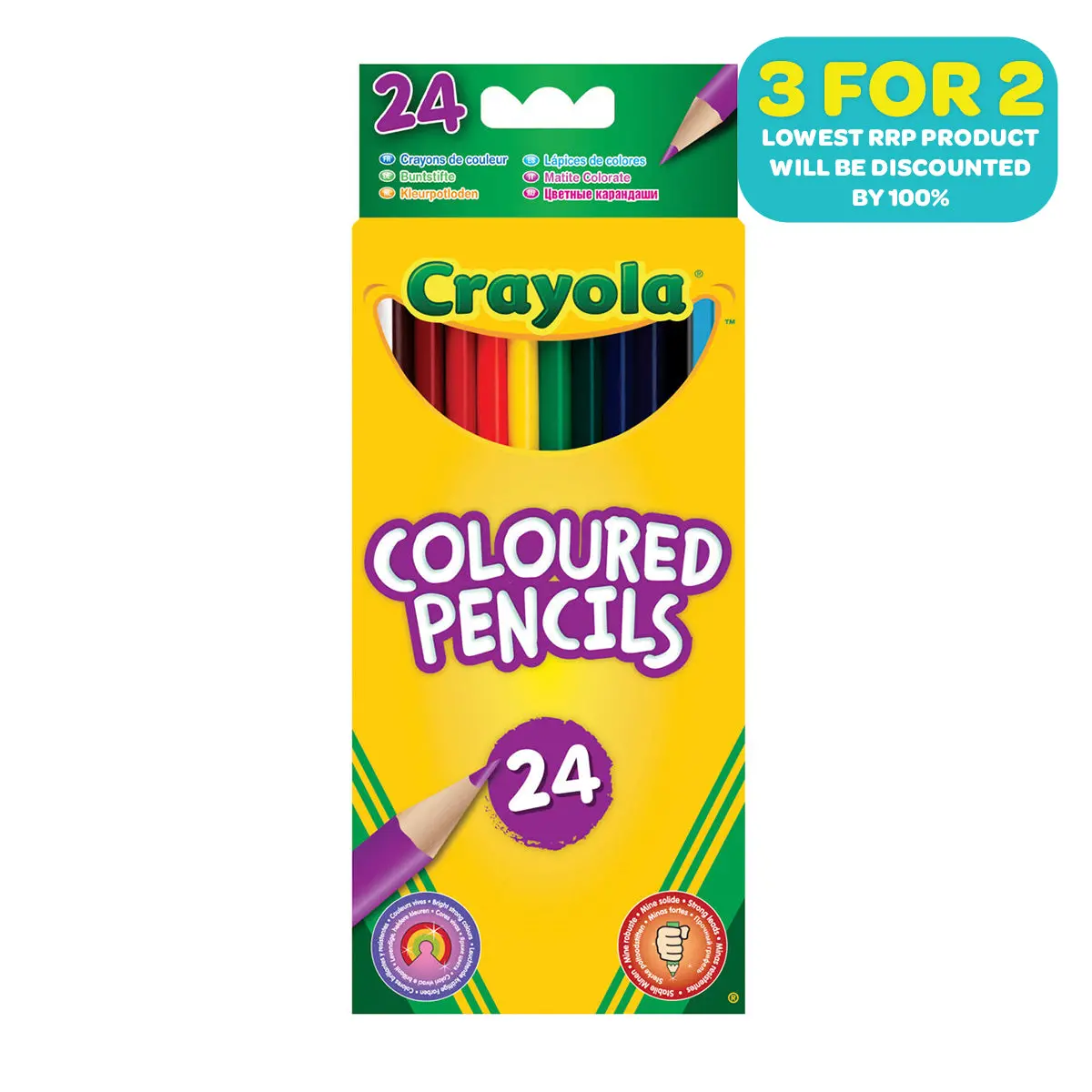 Crayola Coloured Pencils (24 Pack) 1