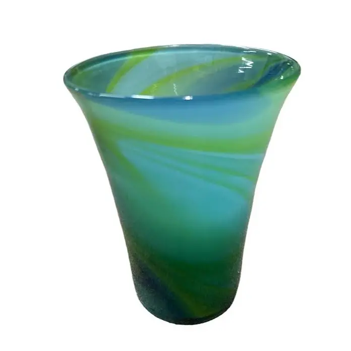 Freddie Blache Green And Blue Vase 1