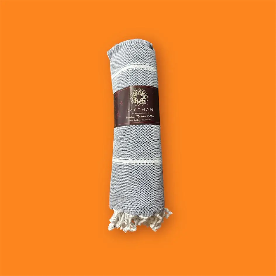 Kafthan Turkish Towel-Shorline Stripes 1