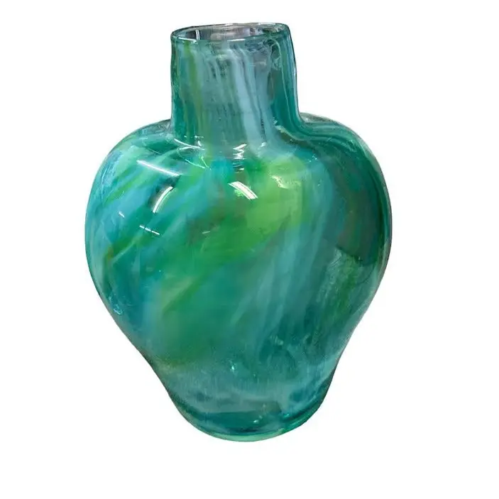 Freddie Blache Blue And Green Large Vase 1
