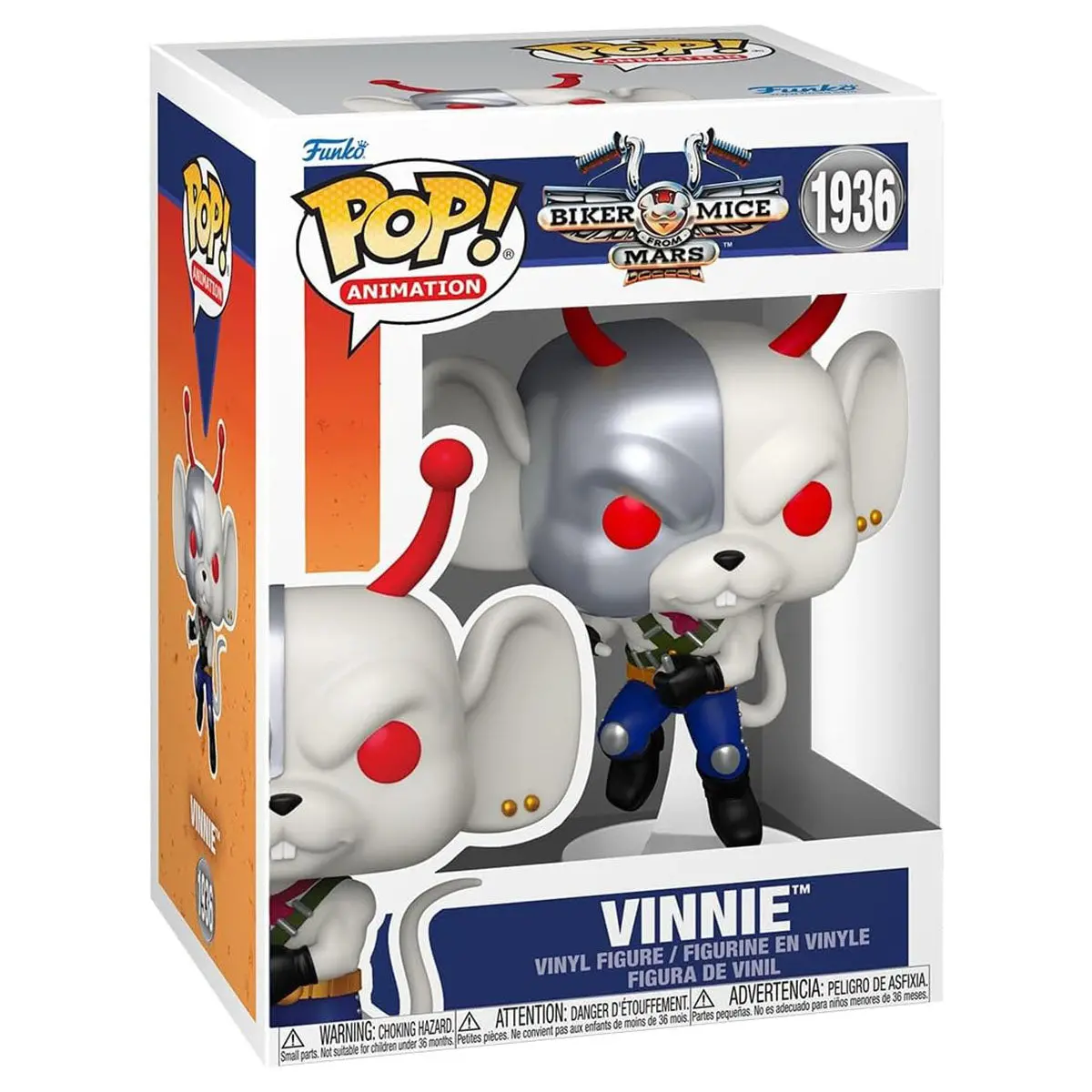 Funko Pop! Animation: Biker Mice From Mars: Vinnie Vinyl Figure #1936 1