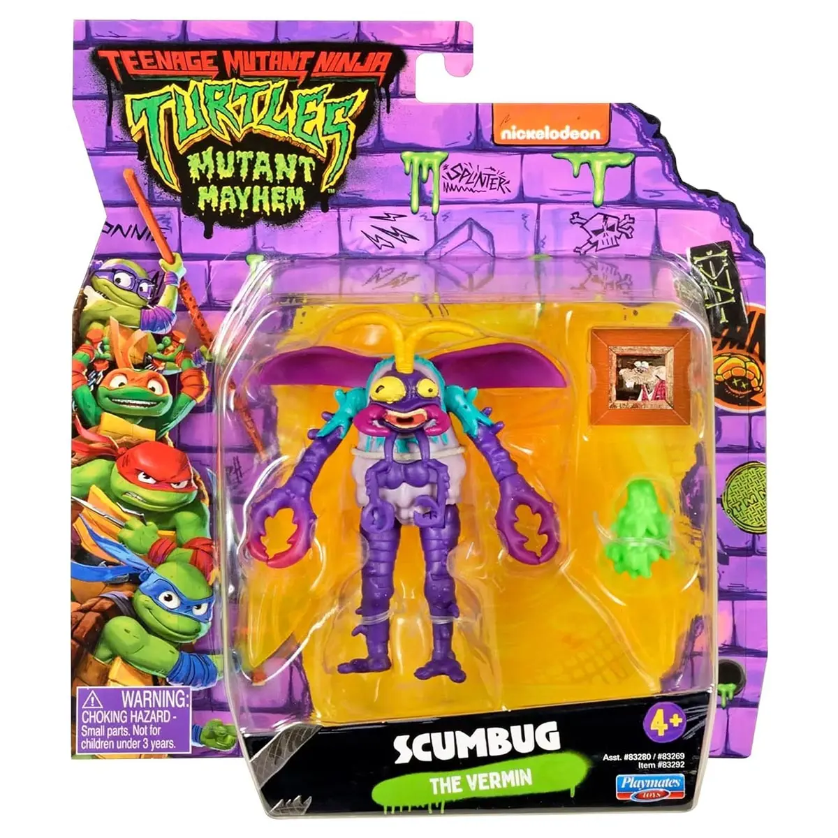 Teenage Mutant Teenage Turtles: Mutant Mayhem Scumbag Figure 1