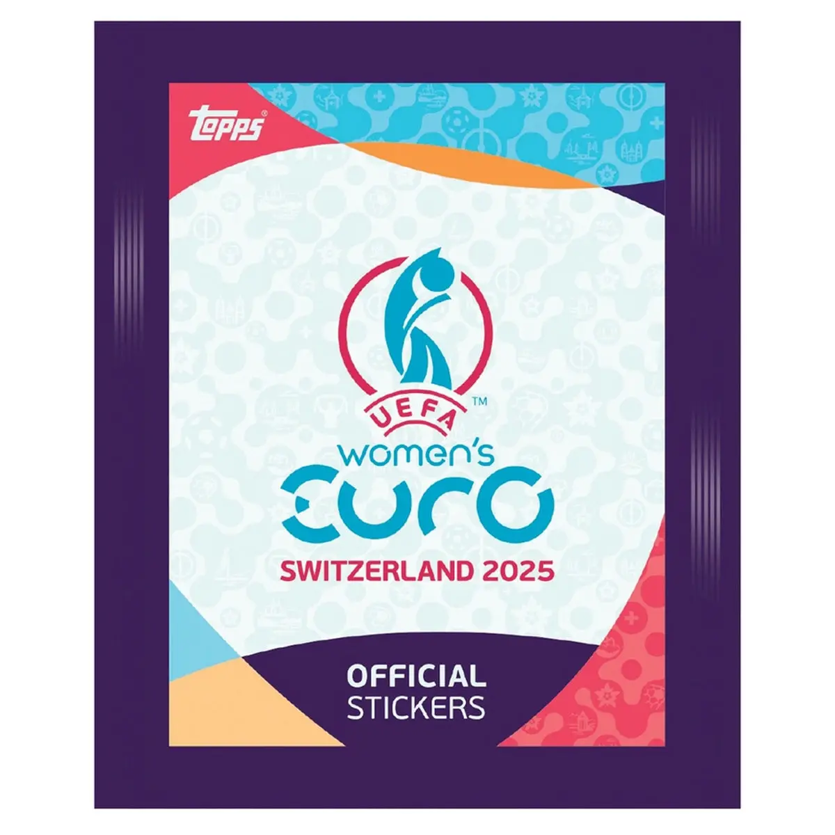 Topps Uefa Women's Euro Switzerland-2025 Sticker Collection Pack 1