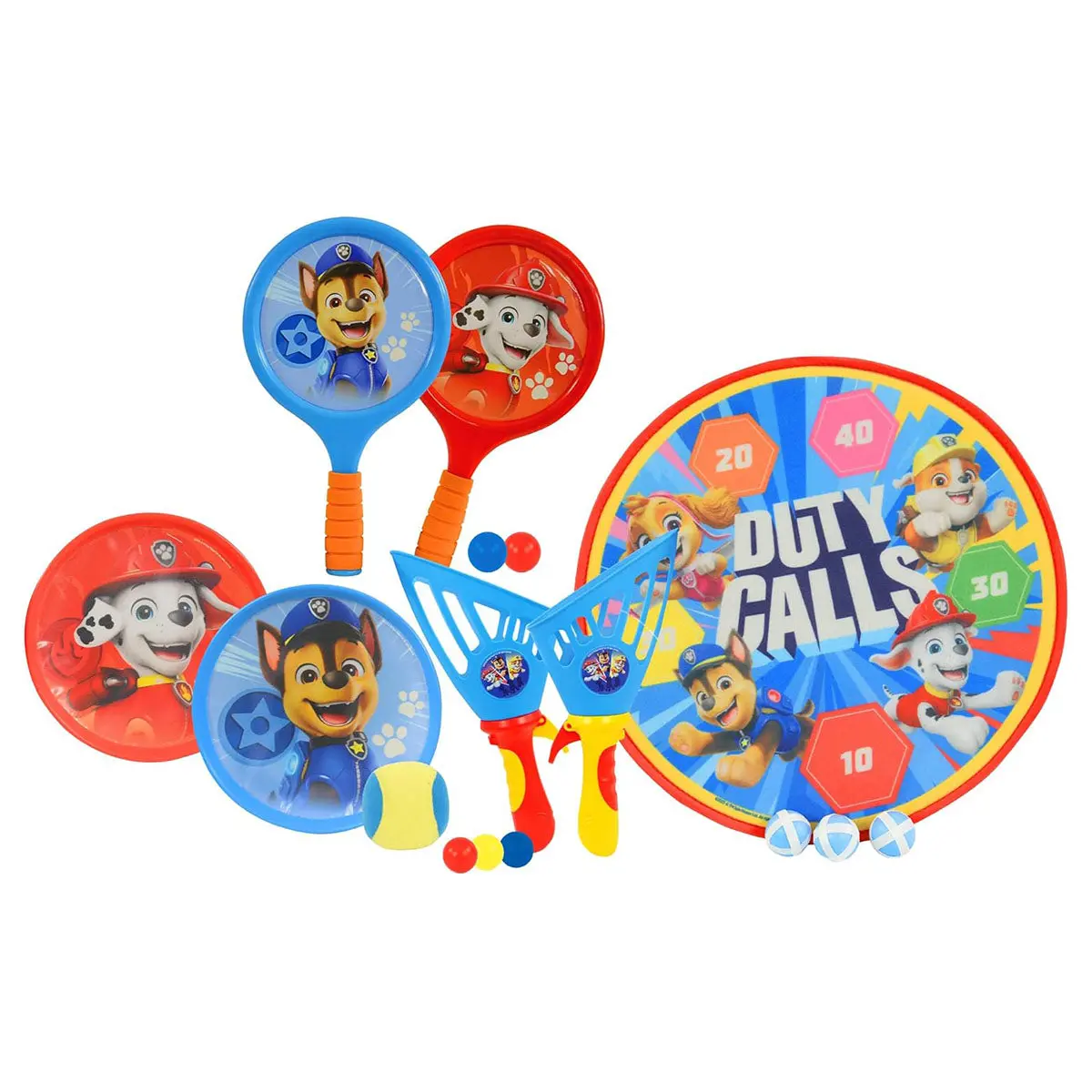 Paw Patrol Bumper Box 4-In-1 Garden Games Set 1