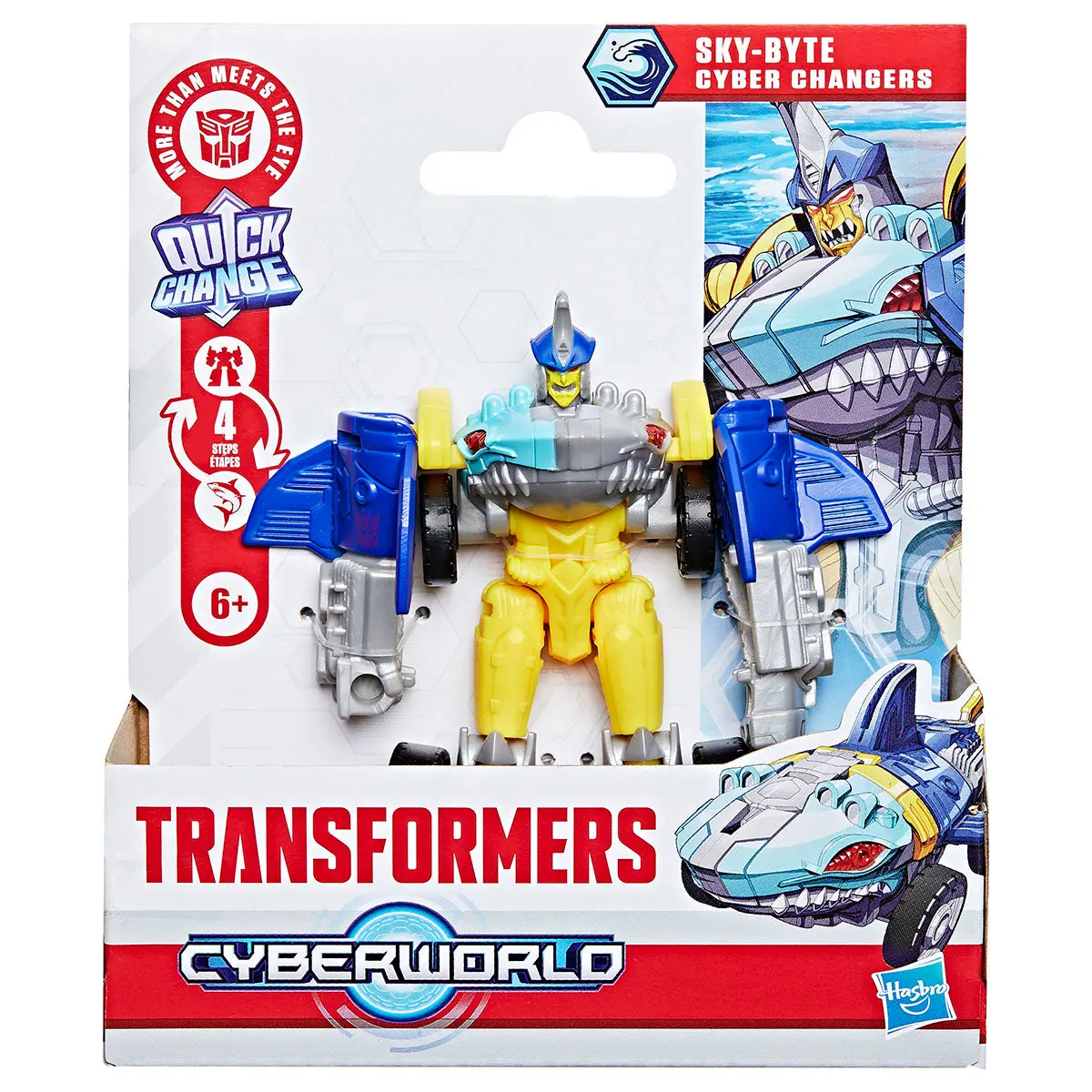 Transformers Cyberworld: Sky-Bite Cyber Changers Figure 1