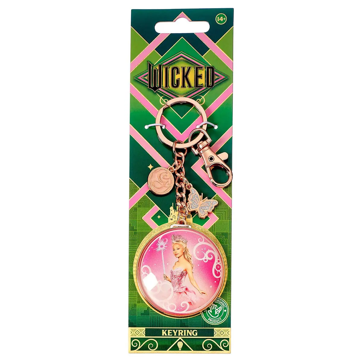 Wicked Glinda Bubble Keyring 1