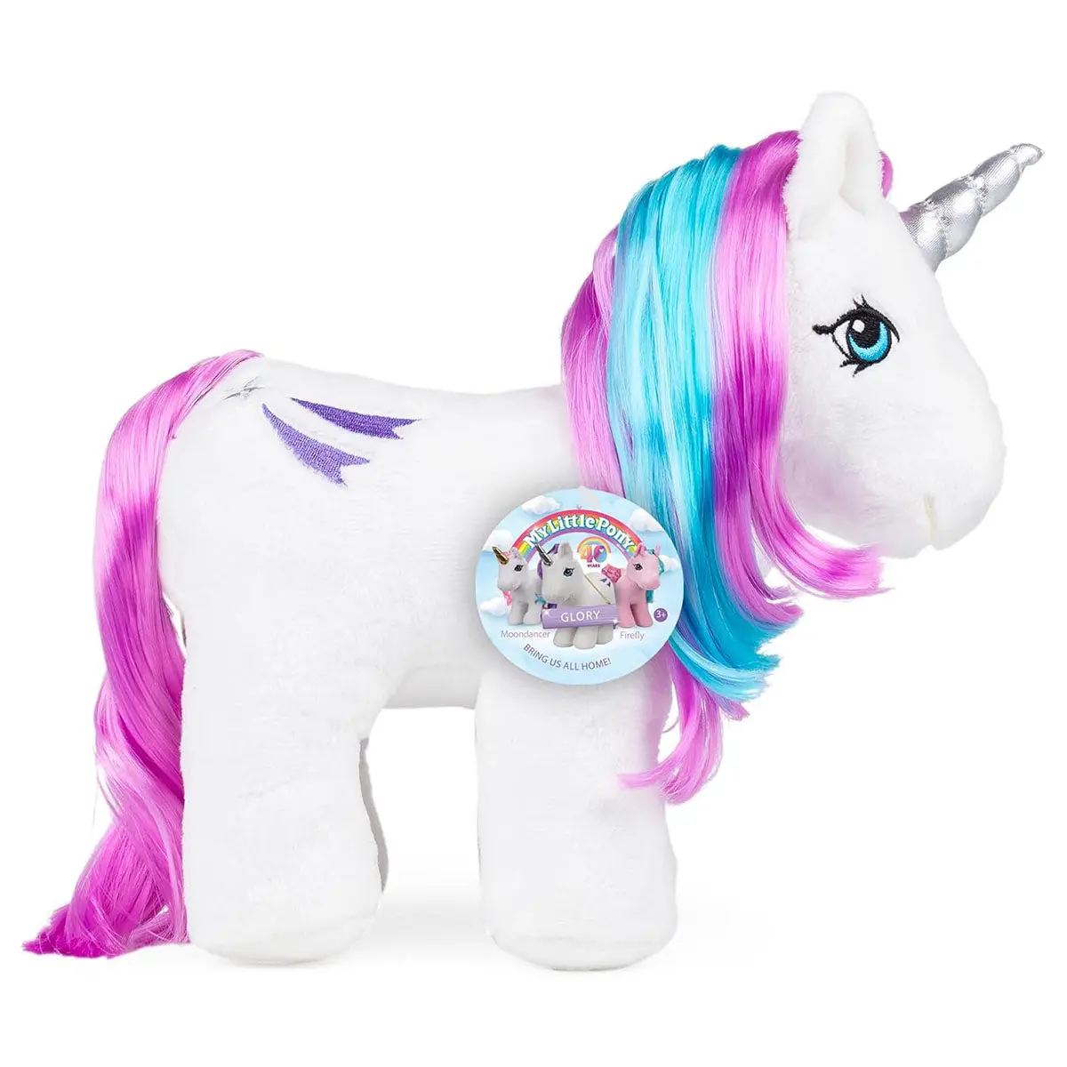 My Little Pony Glory 40Th Anniversary Plush Figure 1