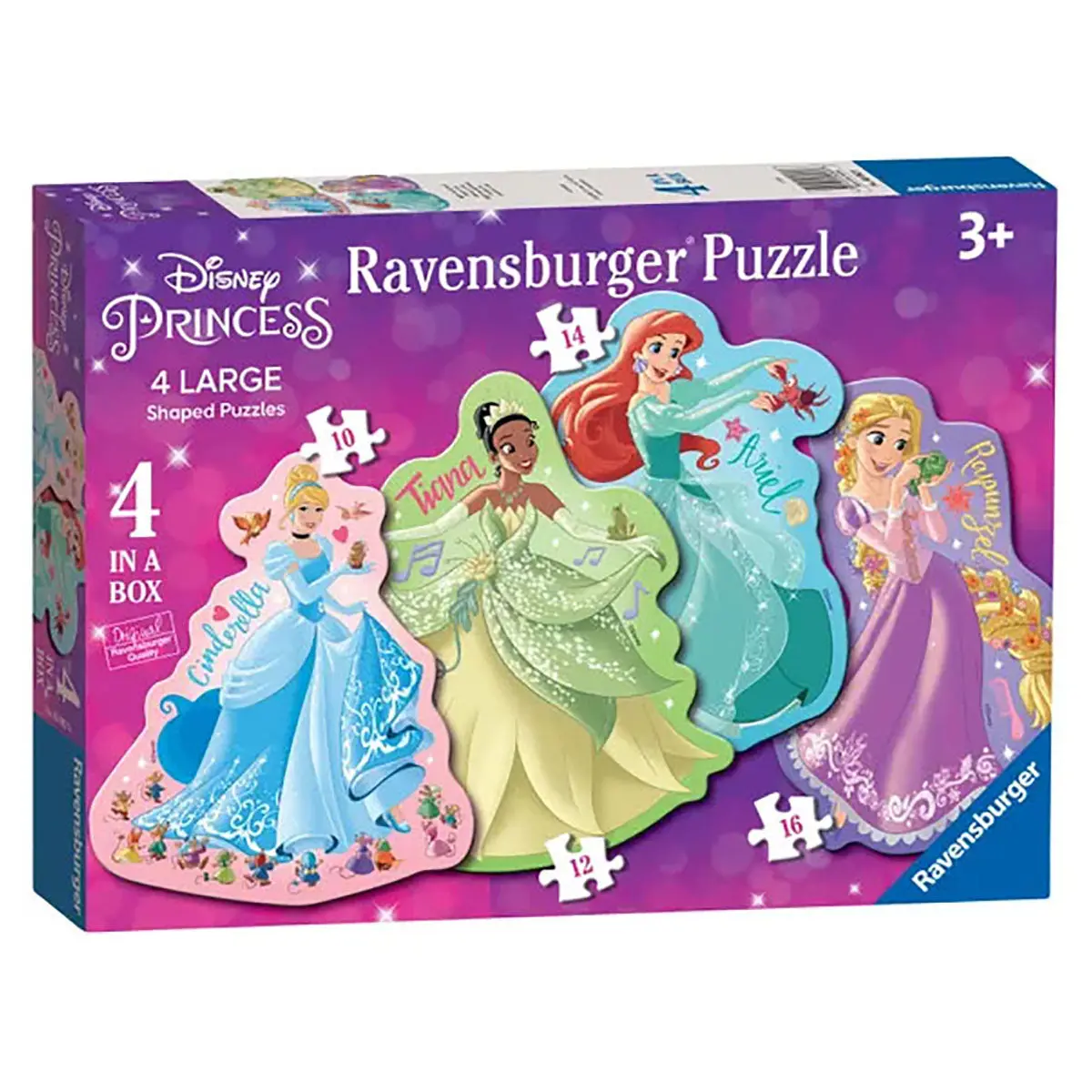 Ravensburger Disney Princess 4 In A Box Large Shaped Puzzles 1