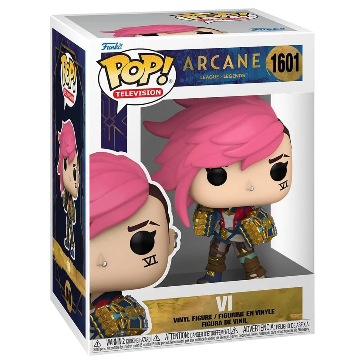 Funko Pop! Television: League Of Legends: Arcane Lol Vi Vinyl Figure #1601 1