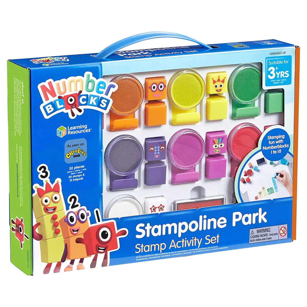 Numberblocks Stampoline Park Stamp Activity Set 1