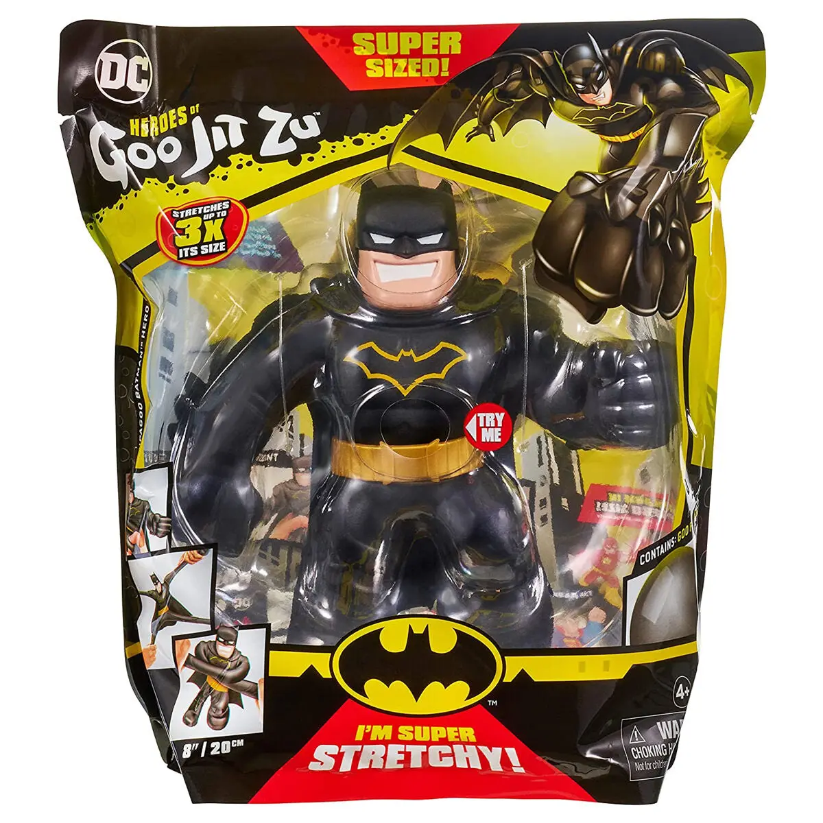 Heroes Of Goo Jit Zu Supergoo Dc Batman 20Cm Stretch Figure 1