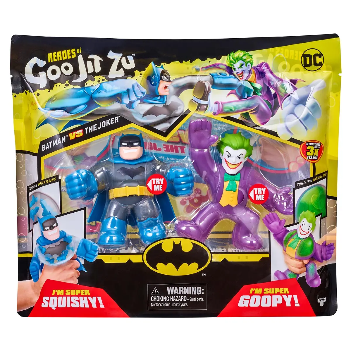 Heroes Of Goo Jit Zu Dc Batman Vs The Joker Stretch Figures 1