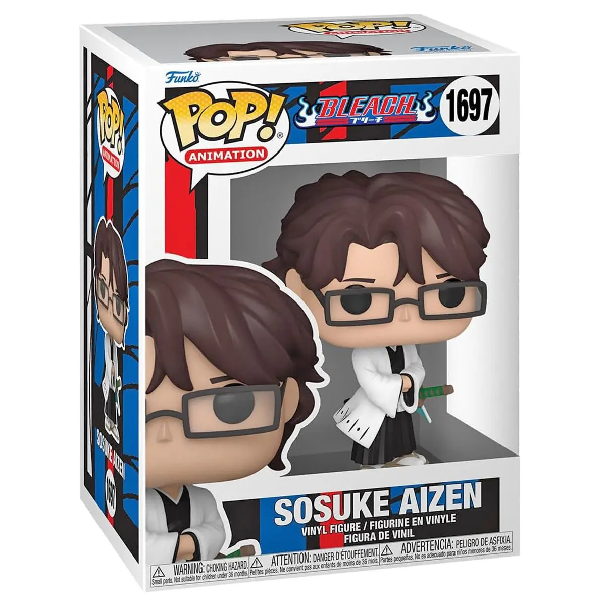 Funko Pop! Animation: Bleach: Sosuke Aizen Vinyl Figure #1697 1