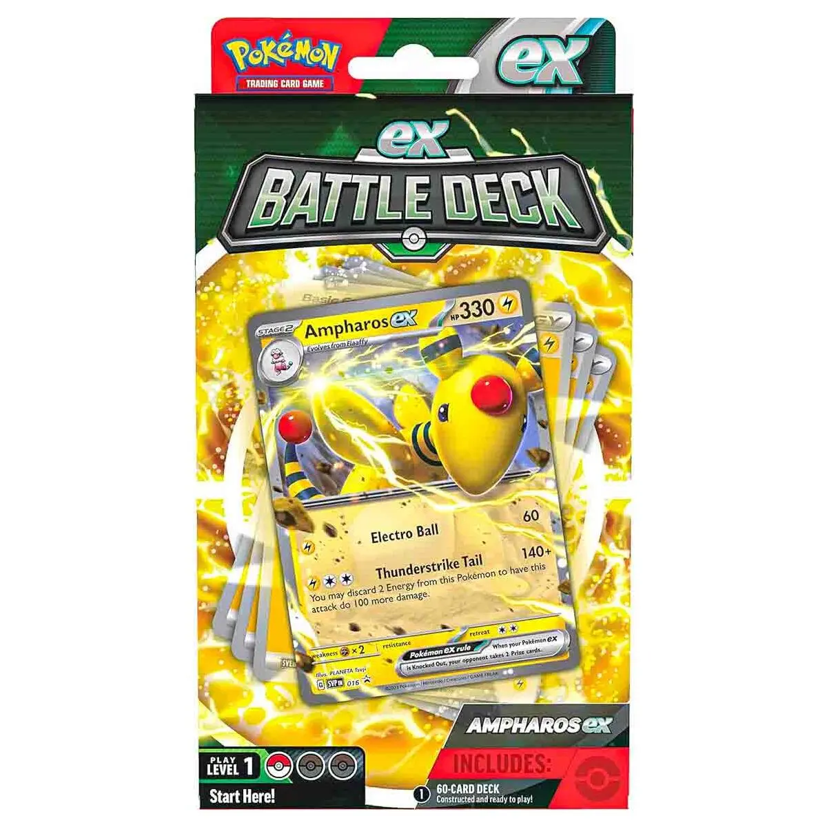 Pokémon Tcg: Ex Battle Deck Ampharos Ex 1