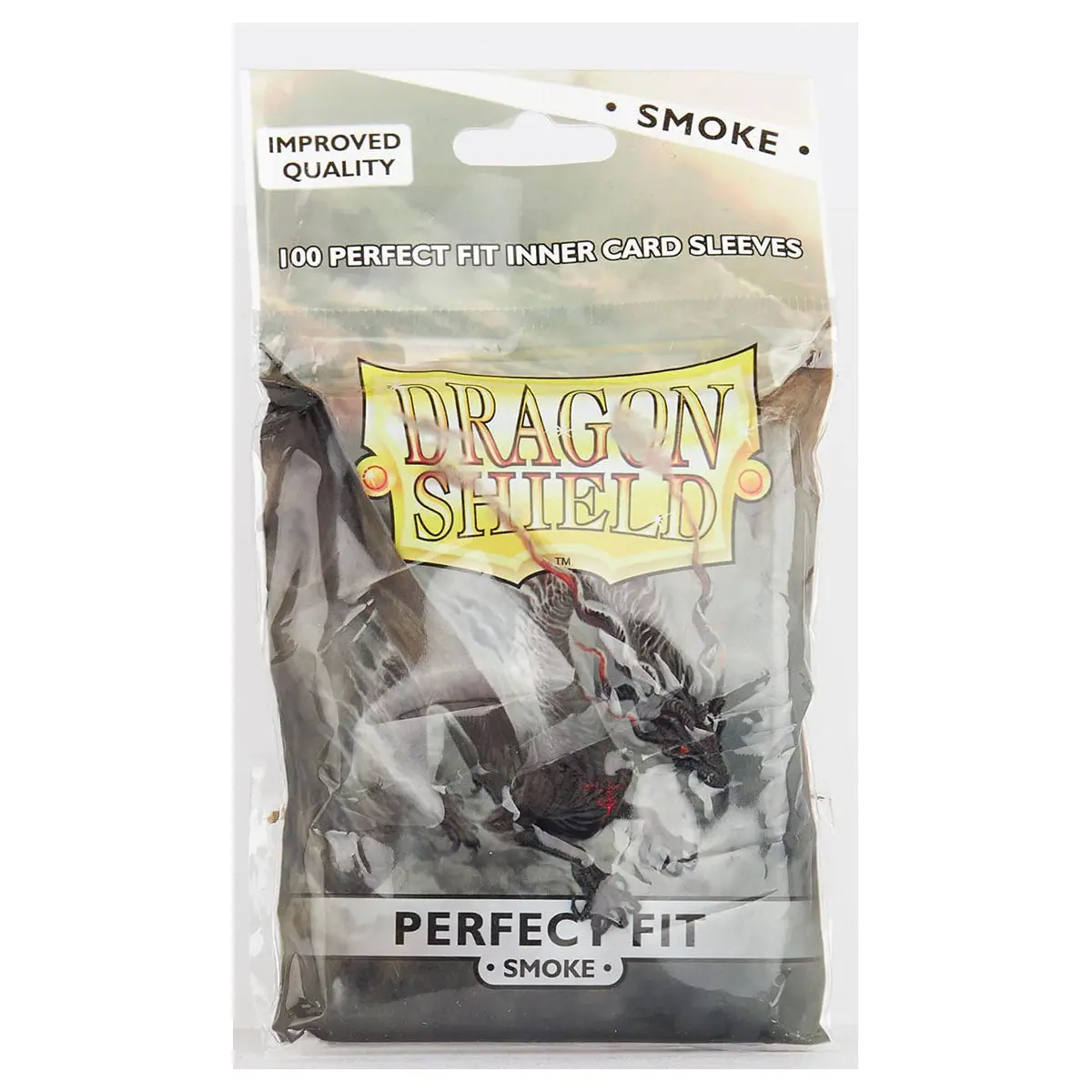Dragon Shield Perfect Fit Smoke Toploading Inner Card Sleeves (100 Pack) 1