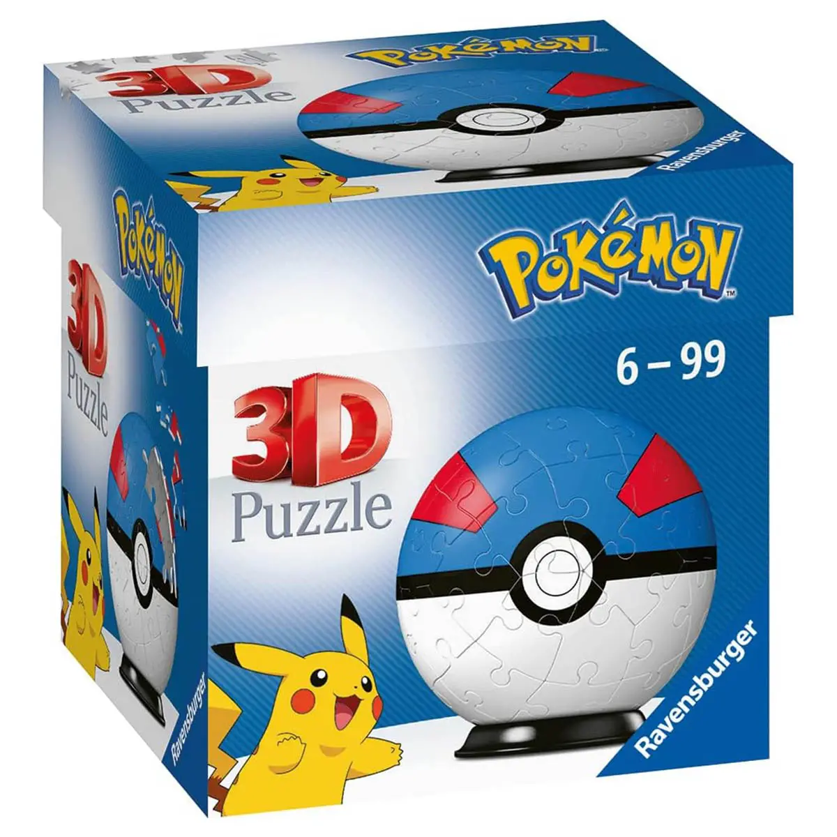 Pokémon Great Ball 54 Piece 3D Puzzle 1