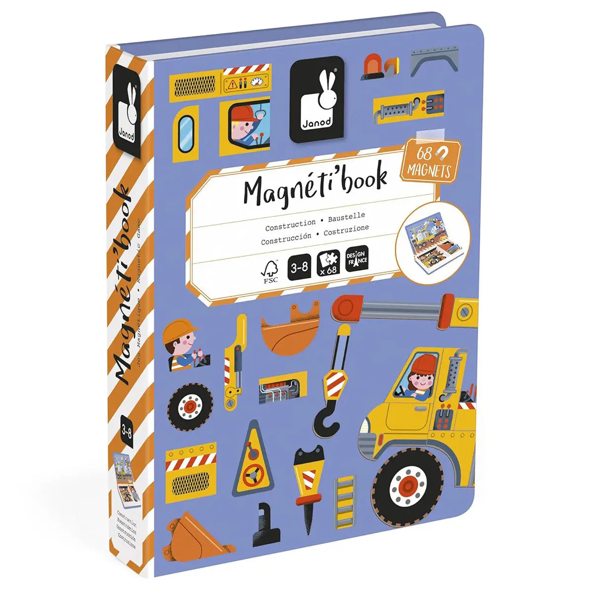 Janod Magneti'book Construction Set 1