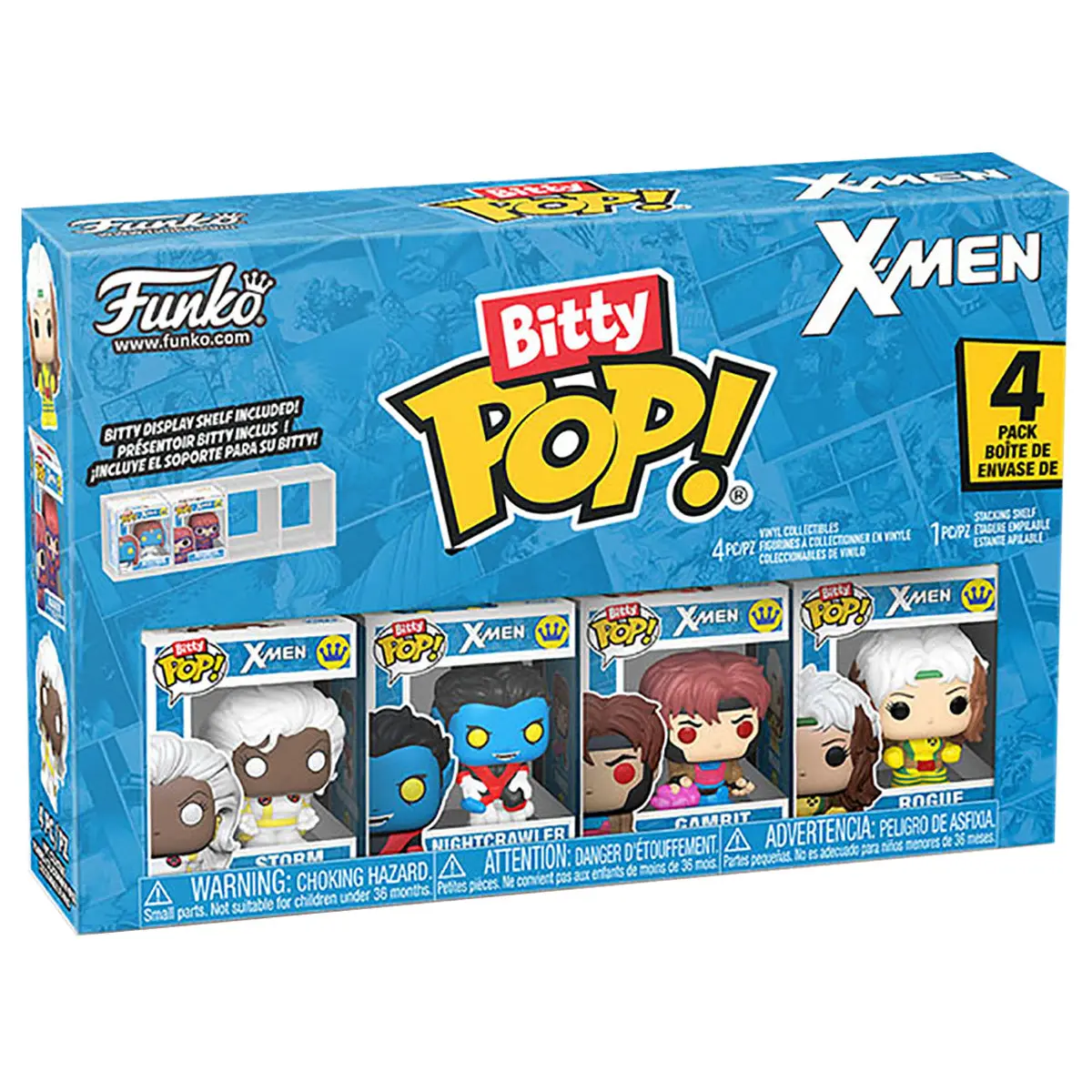 Funko Bitty Pop! Marvel X-Men Mini Figures Series 3 (4 Pack) 1