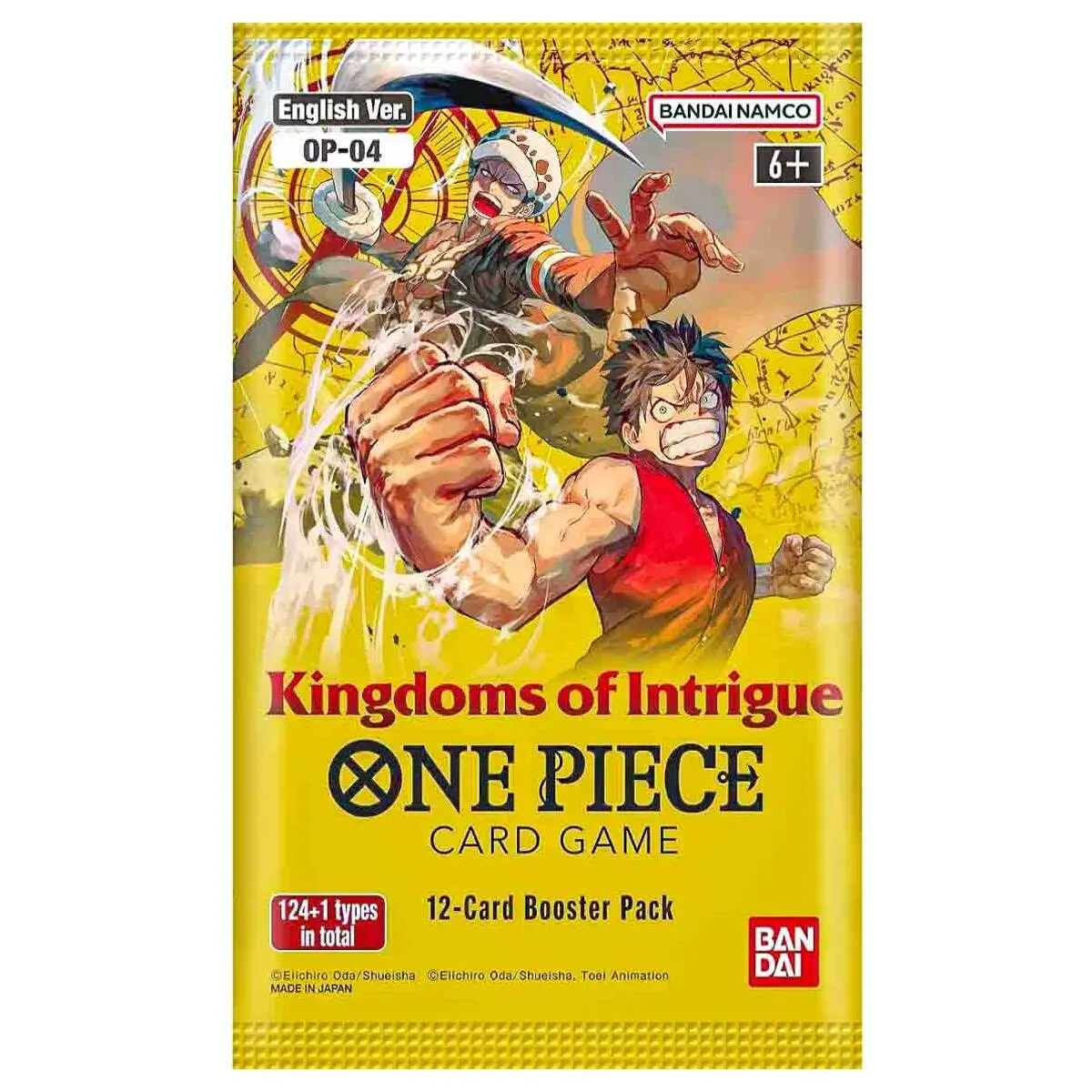 One Piece: Kingdoms Of Intrigue Card Game Booster Pack (Op-04) 1