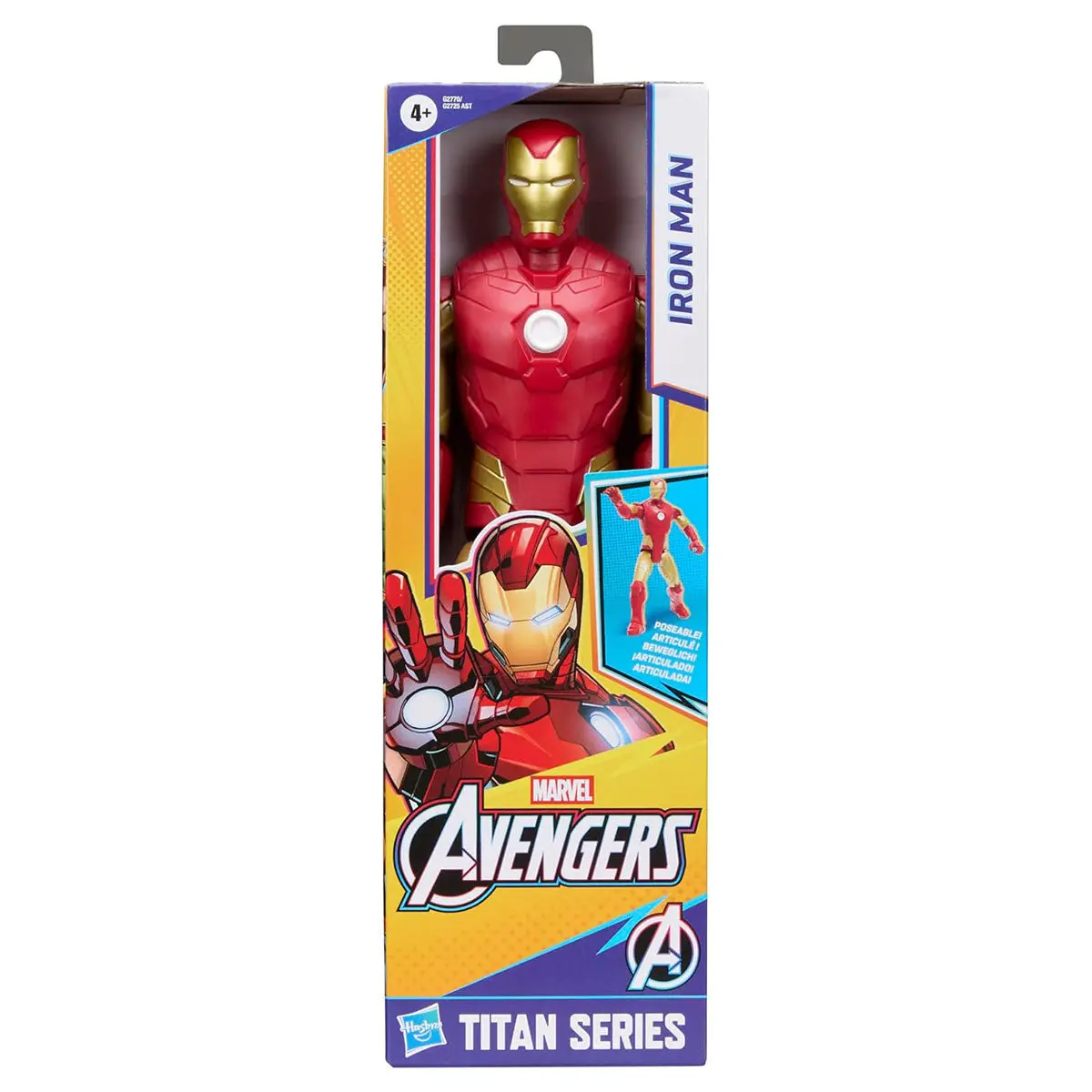 Marvel Avengers Titan Series Iron Man 12" Figure 1