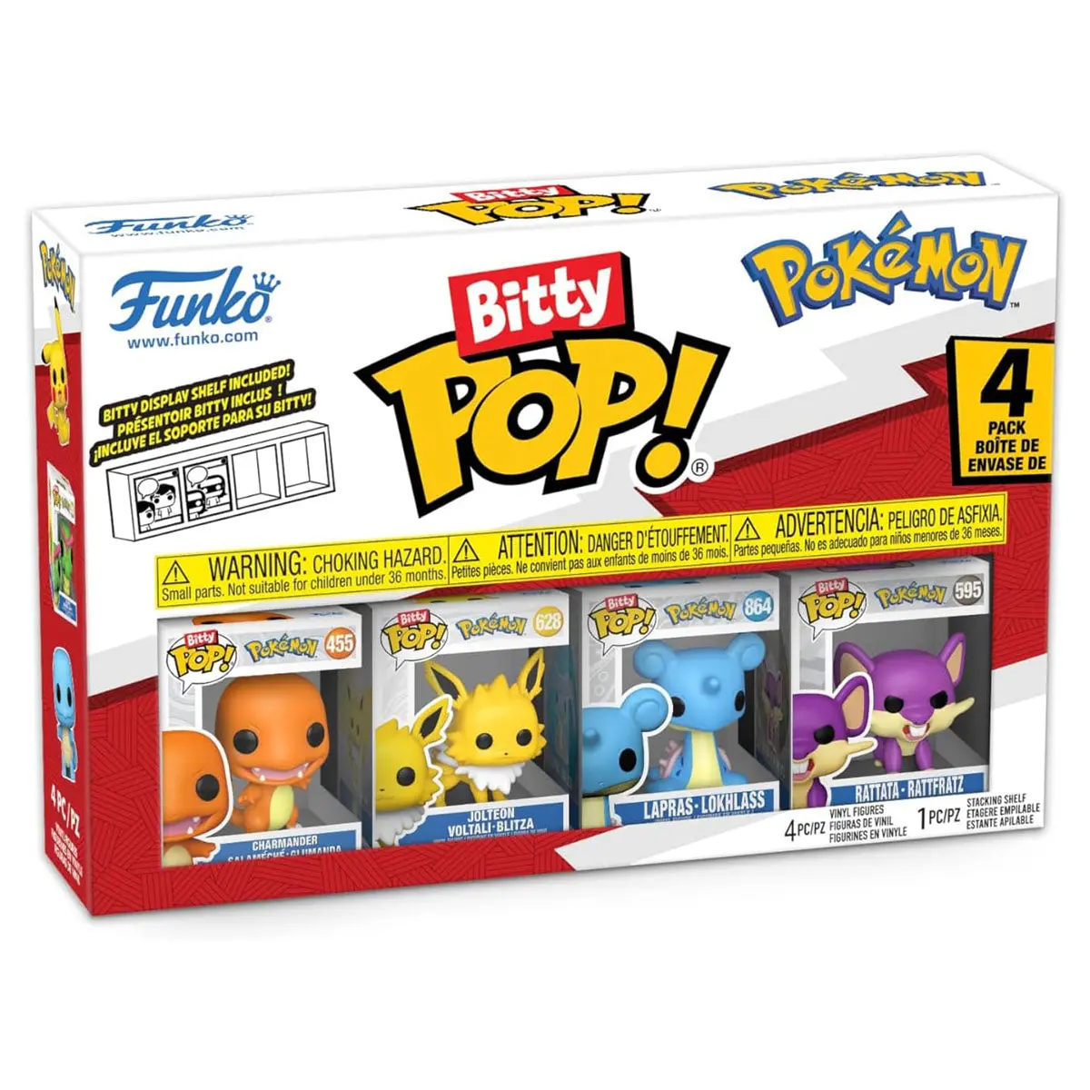 Funko Bitty Pop! Pokémon Mini Figures Series 2 (4 Pack) 1