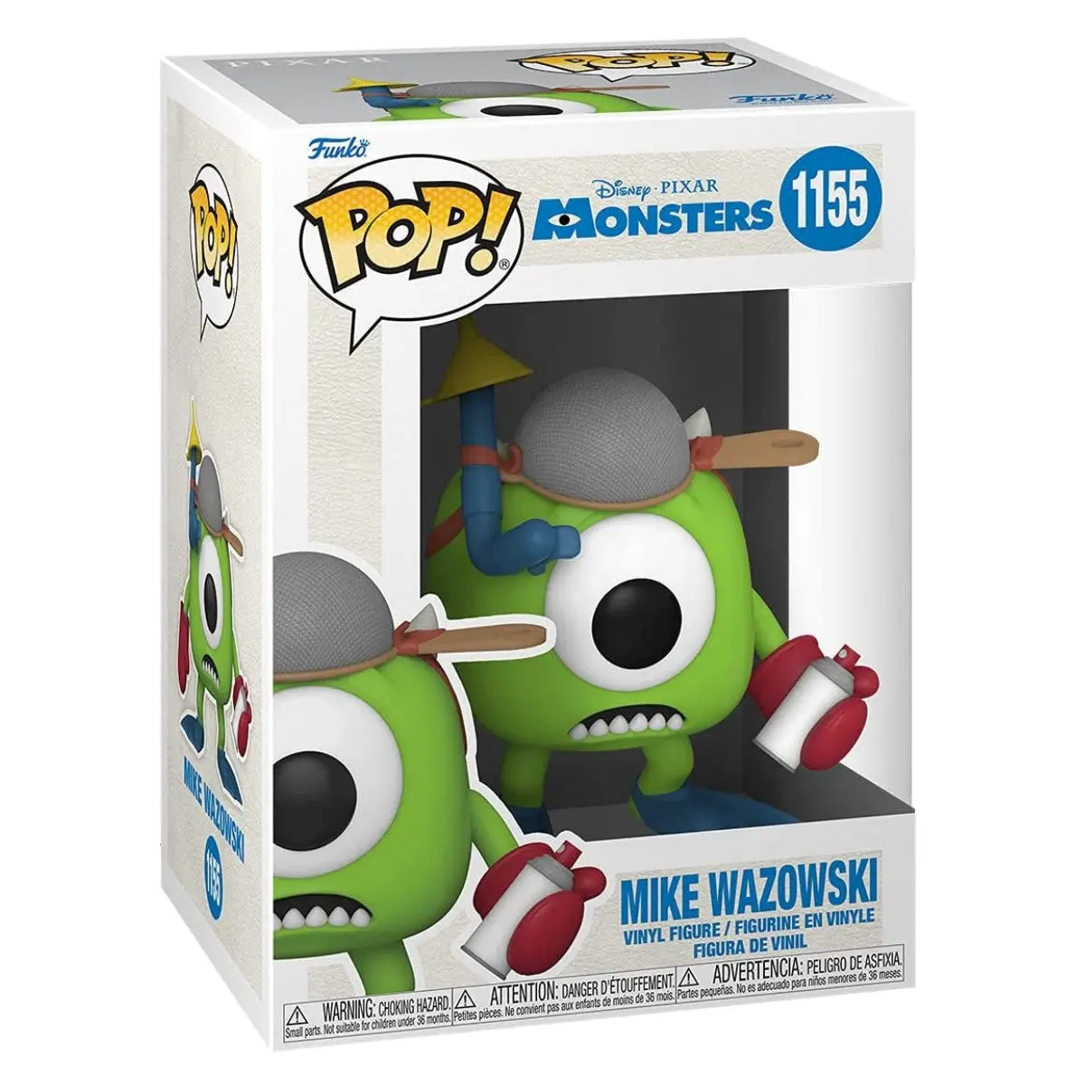Funko Pop! Disney Pixar Monsters Inc. Mike Wazowski Vinyl Figure #1155 1