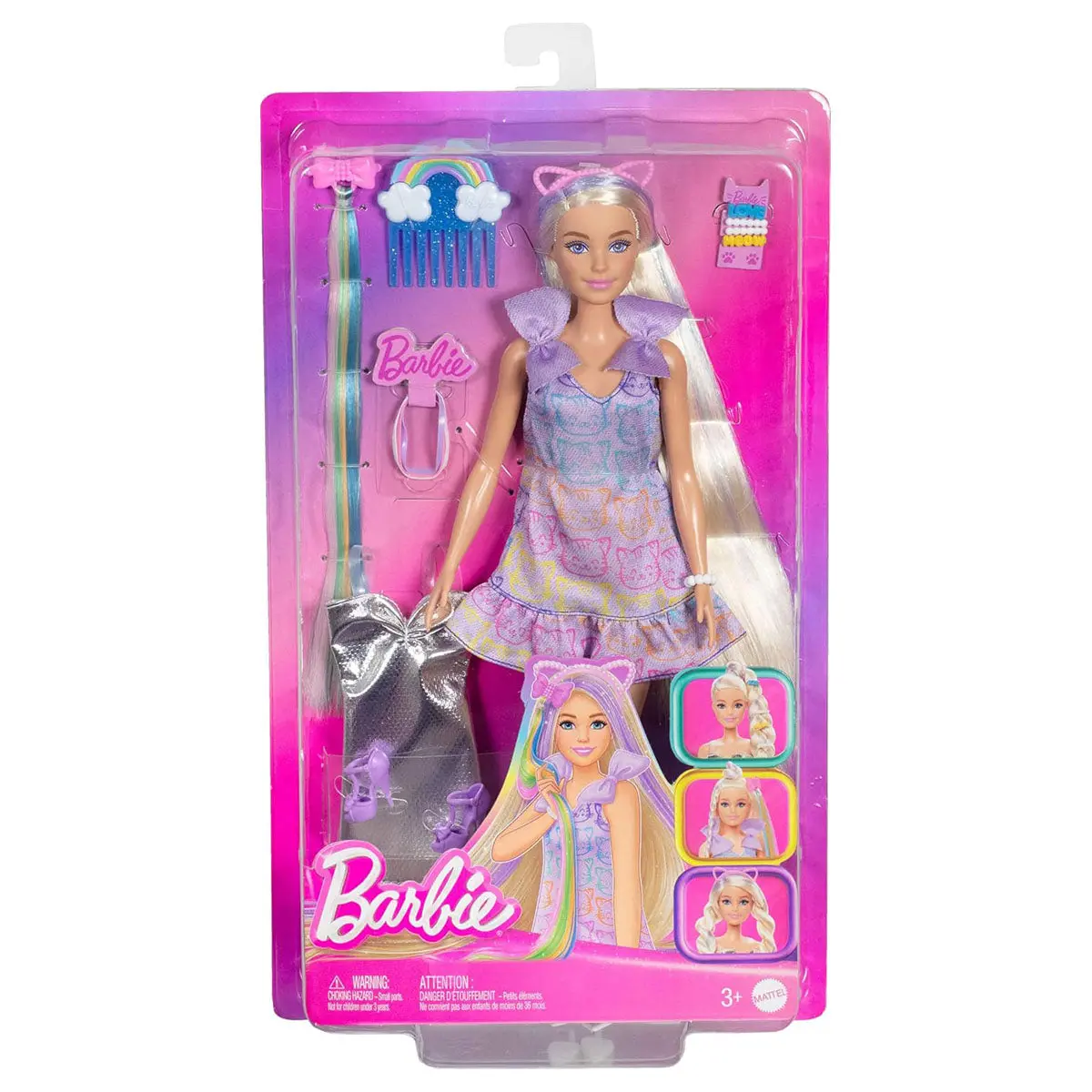 Barbie Hair Play Fashion Doll 1