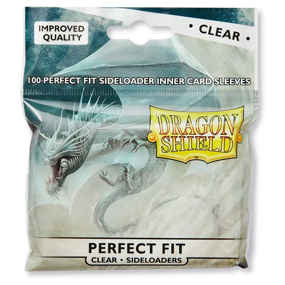 Dragon Shield Perfect Fit Clear Sideloader Inner Card Sleeves (100 Pack) 1