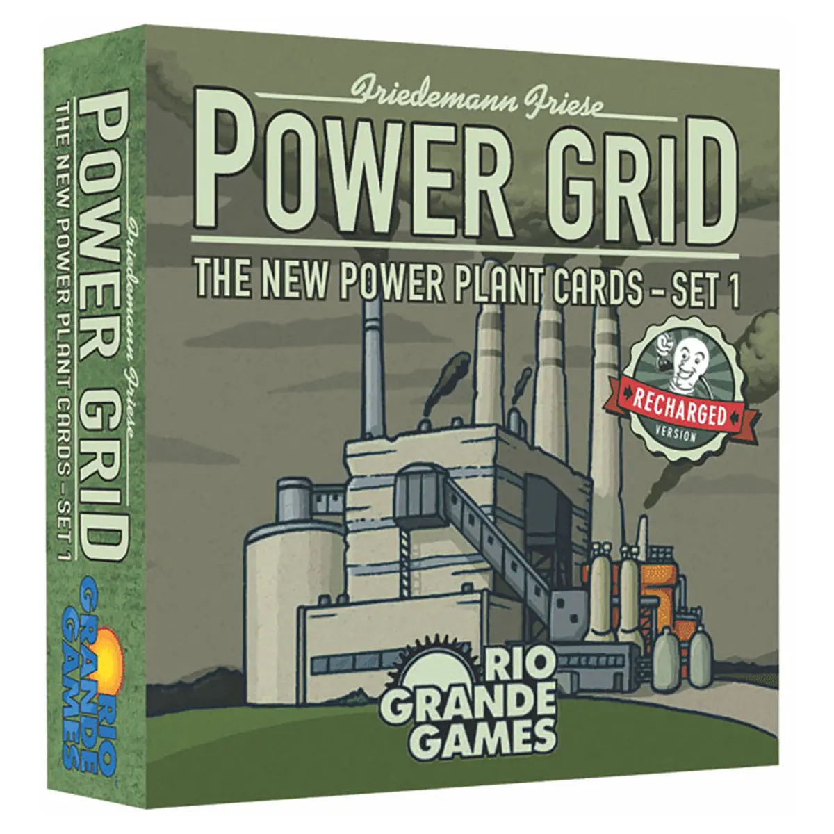 Power Grid: The New Power Plant Cards Set 1 Recharged Version Game Expansion 1
