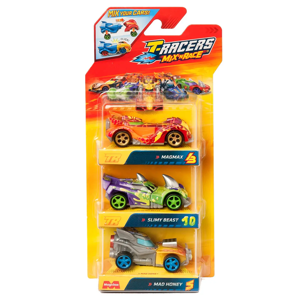 T-Racers Mix ´N Race 3 Pack (1/8) 1