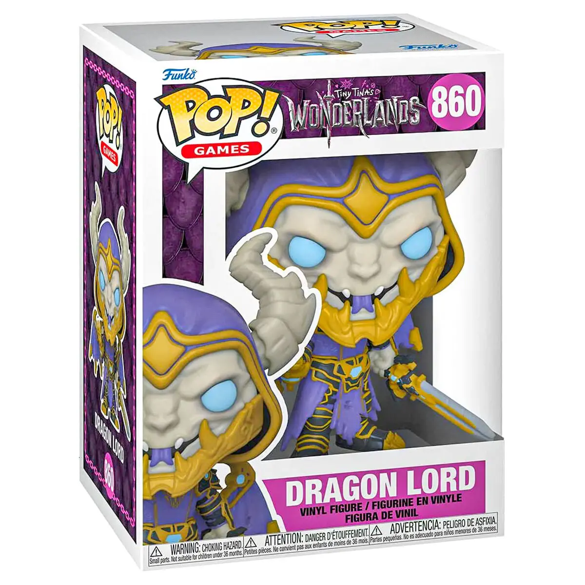 Funko Pop! Games: Tiny Tina's Wonderlands Dragon Lord Vinyl Figure #860 1