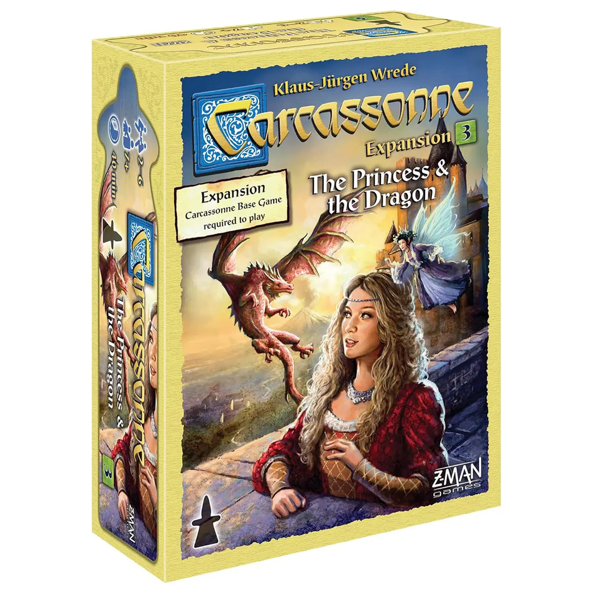Carcassonne: The Princess And The Dragon (Expansion 3) Game 1