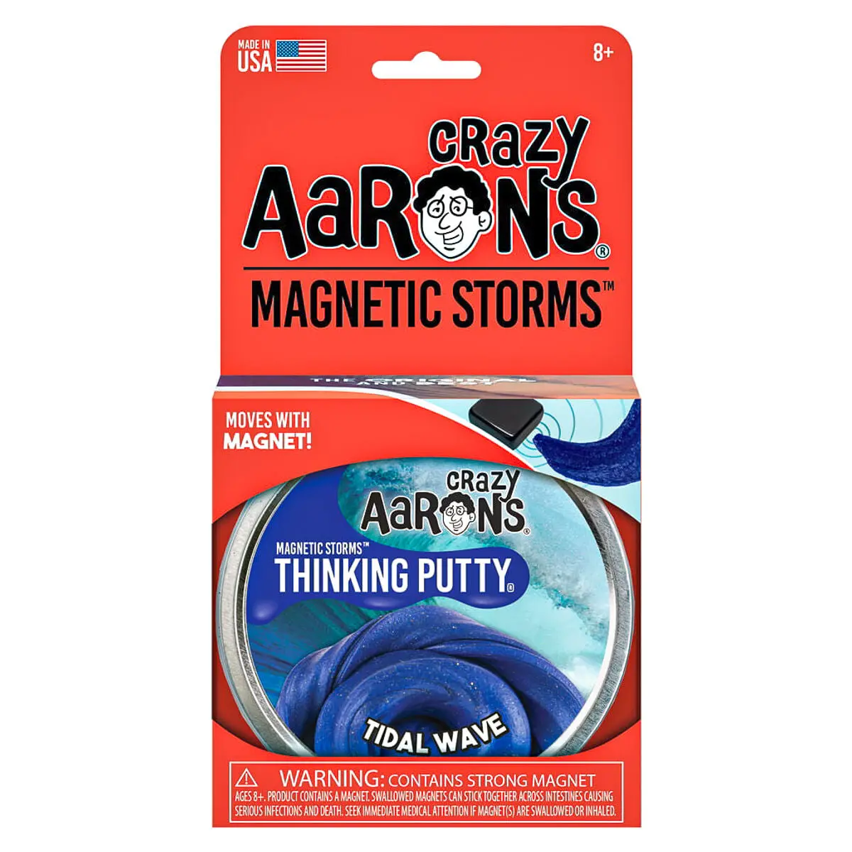 Crazy Aaron's Magnetic Storms Tidal Wave Thinking Putty 90G 1