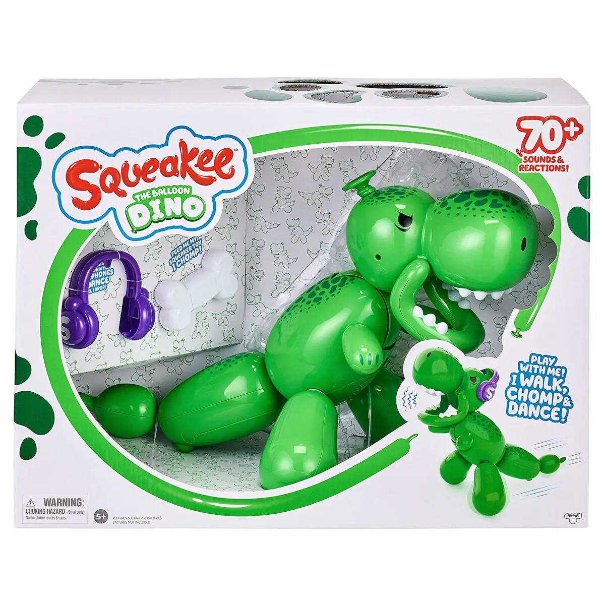 Squeakee The Balloon Dino Interactive Pet 1