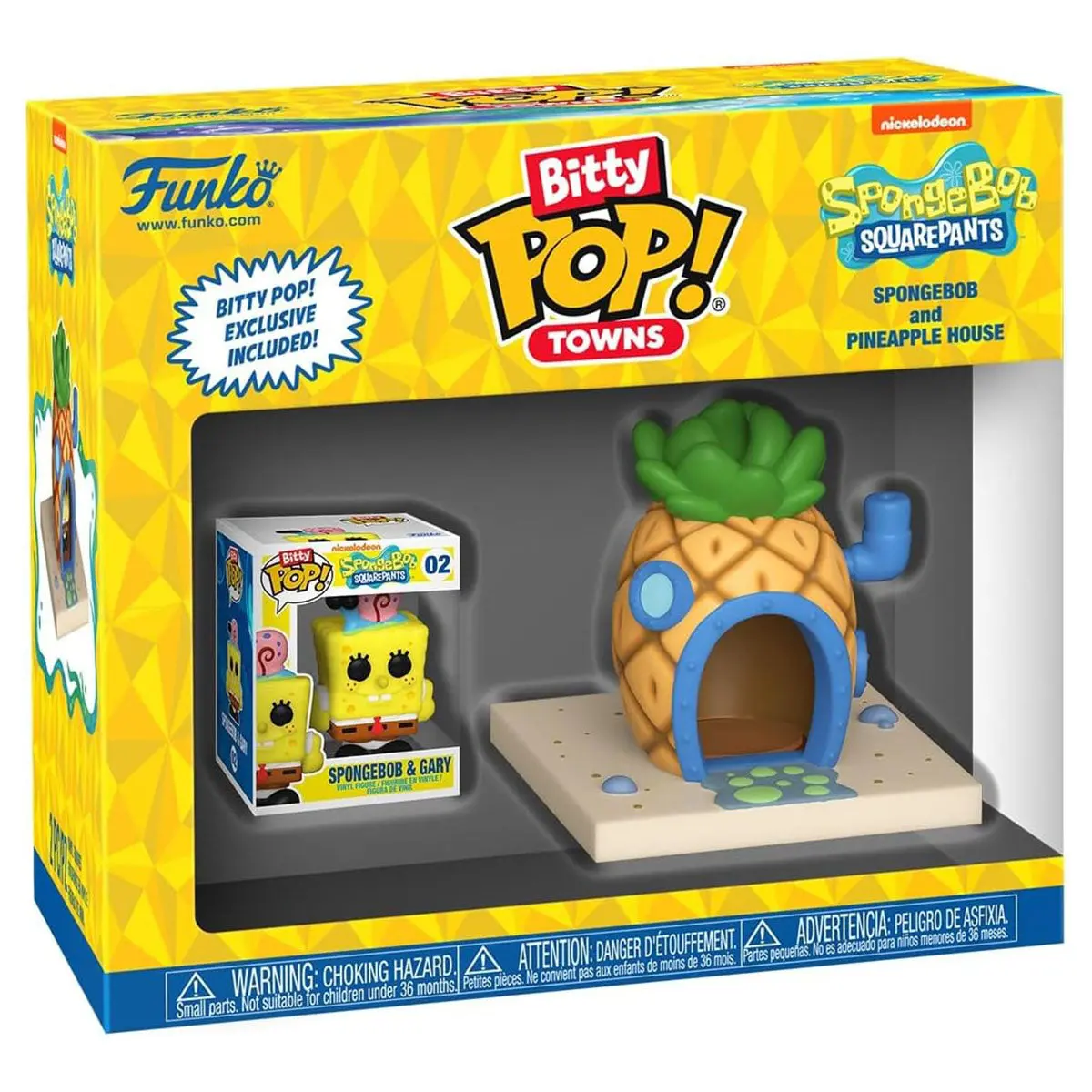 Funko Bitty Pop! Towns: Spongebob Squarepants: Spongebob And Pineapple House 1