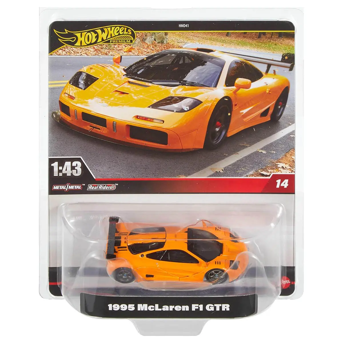 Hot Wheels Premium 1995 Mclaren F1 Gtr Car 1