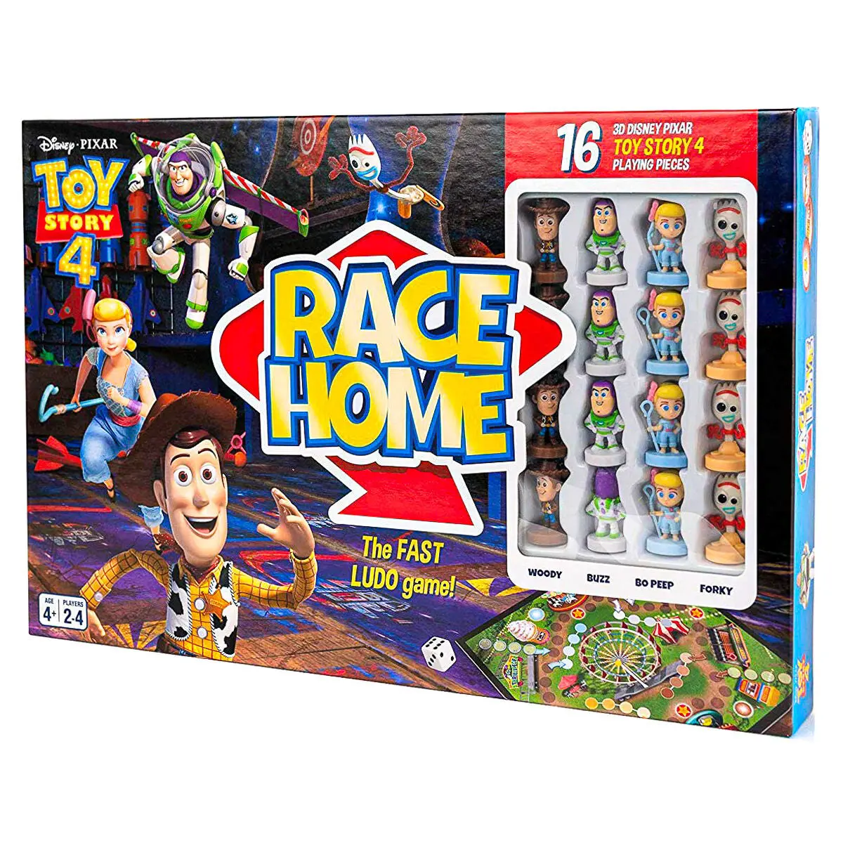 Disney Toy Story 4 Race Home Board Game 1