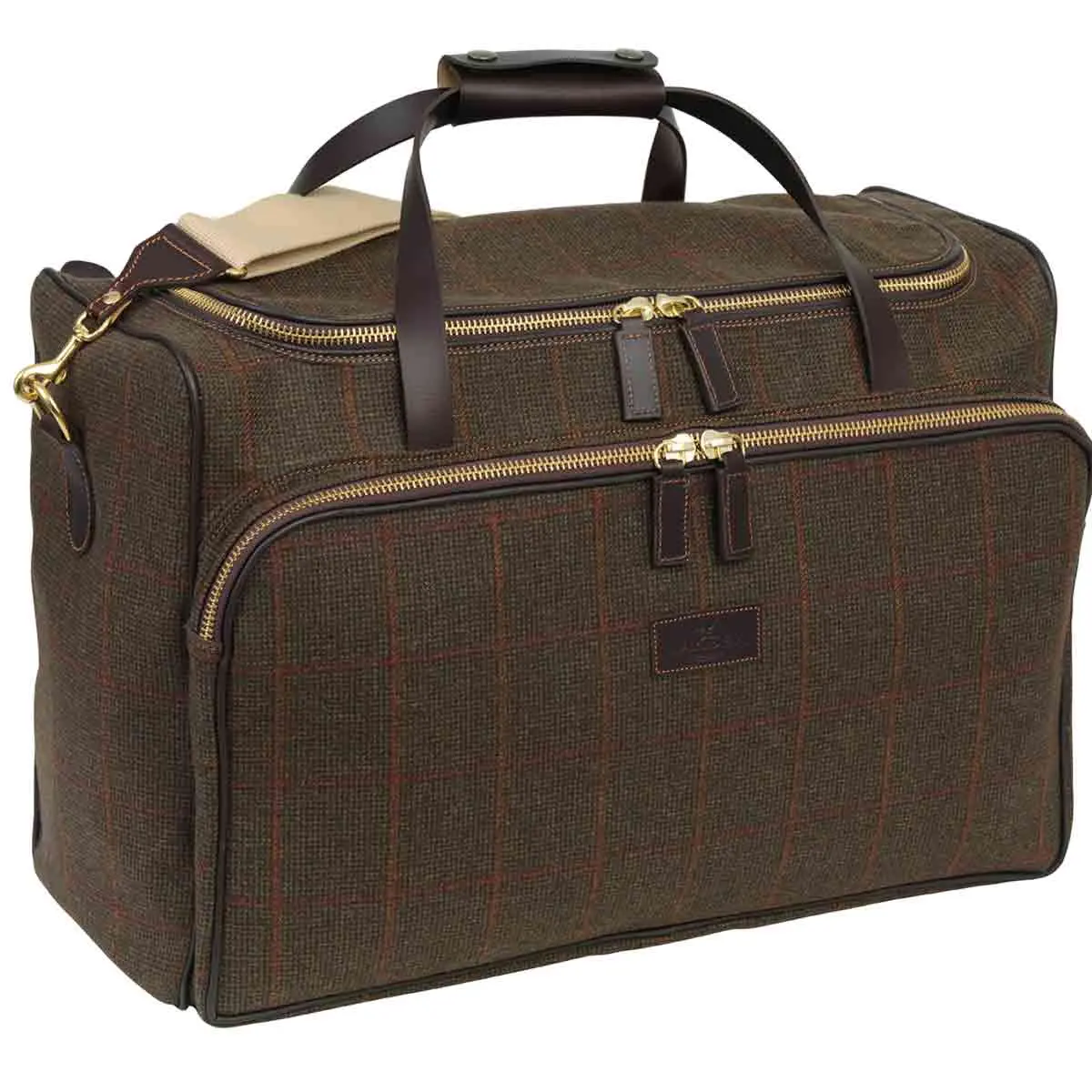 Laksen Hastings Tweed Weekender Bag 1