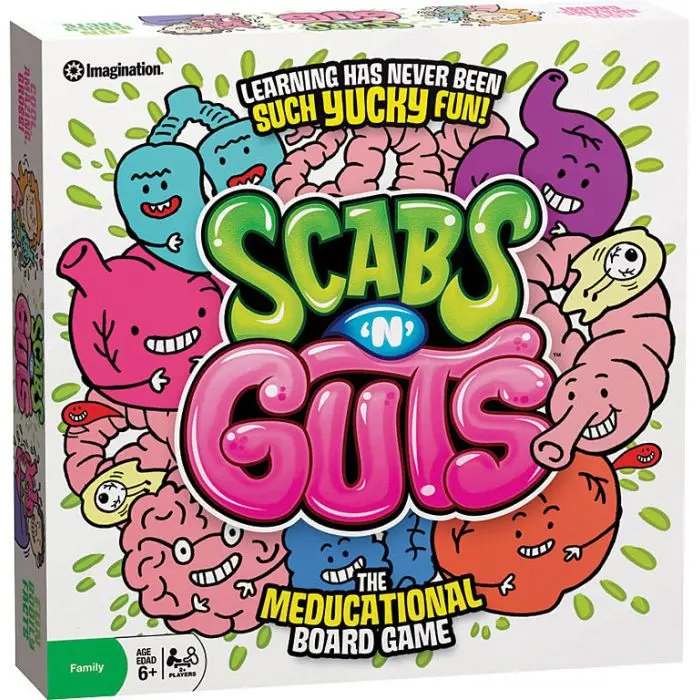 Scabs ’N’ Guts Kids’ Medical Trivia Board Game 1