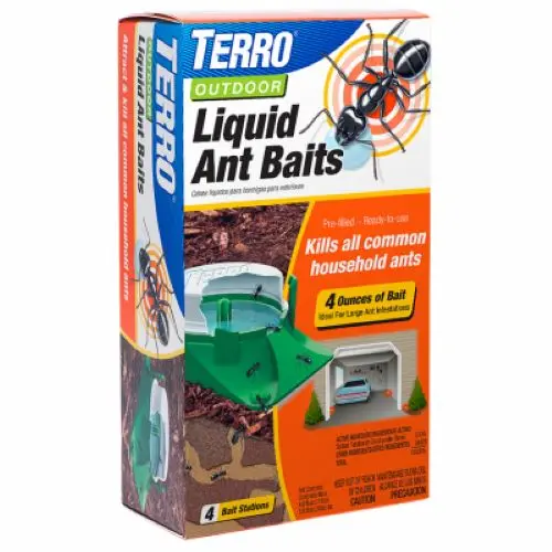 Terro T1804-6 4-Count Pack Of Outdoor Ready-To-Use Liquid Ant Bait Traps - Quantity Of 6 1