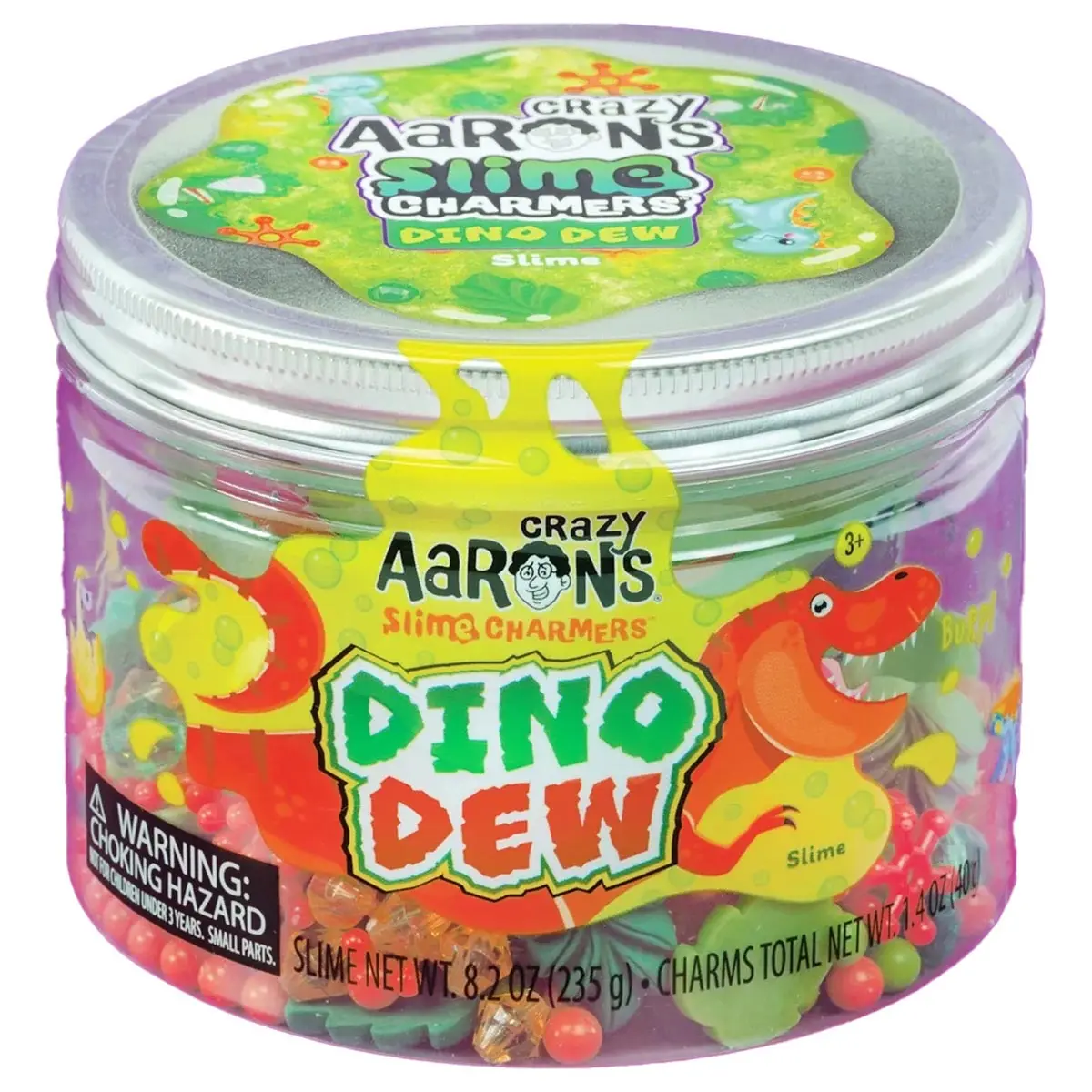 Crazy Aaron's Slime Charmers Dino Dew Slime 1