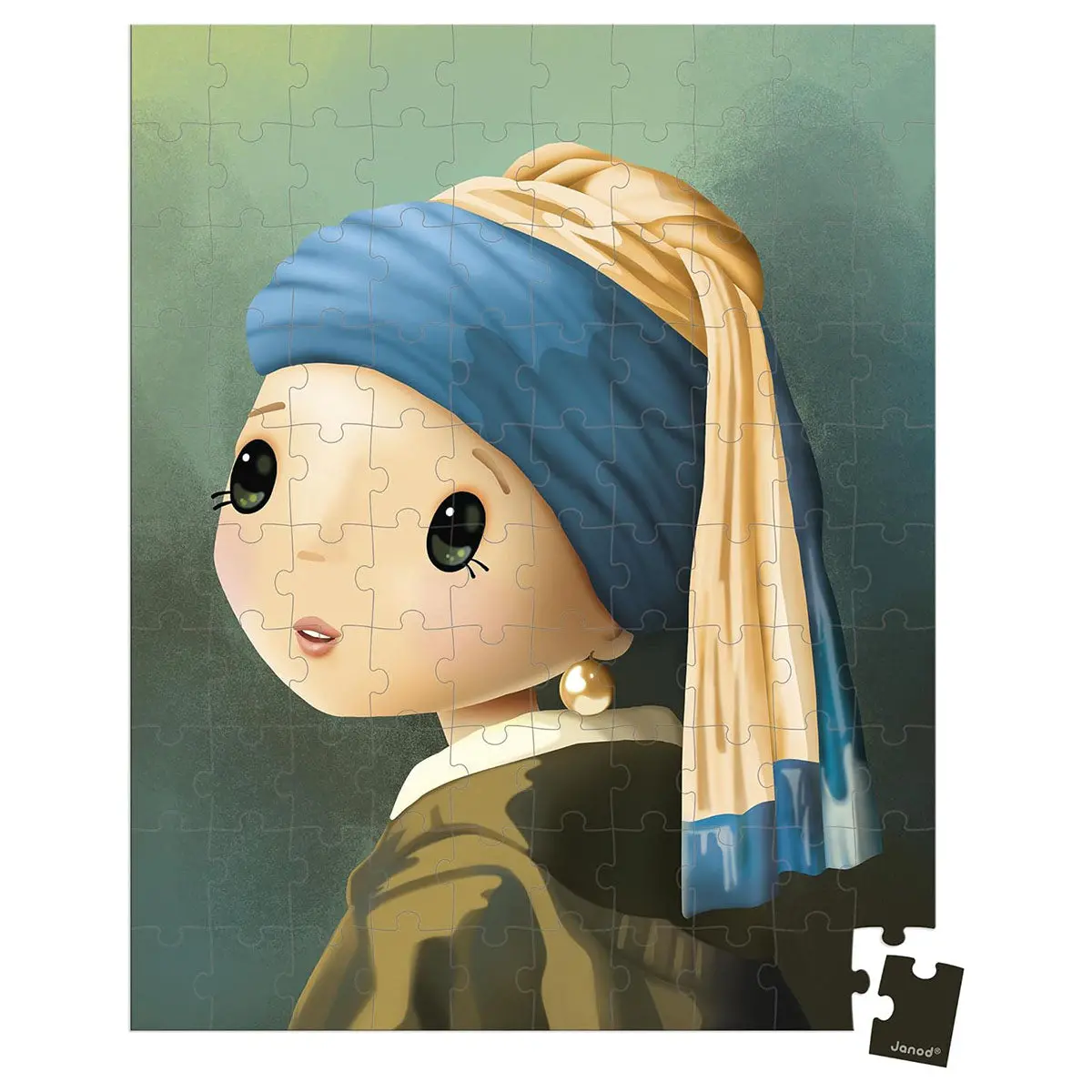 Janod Puzzle Inspired By Johannes Vermeer (100 Piece) 2