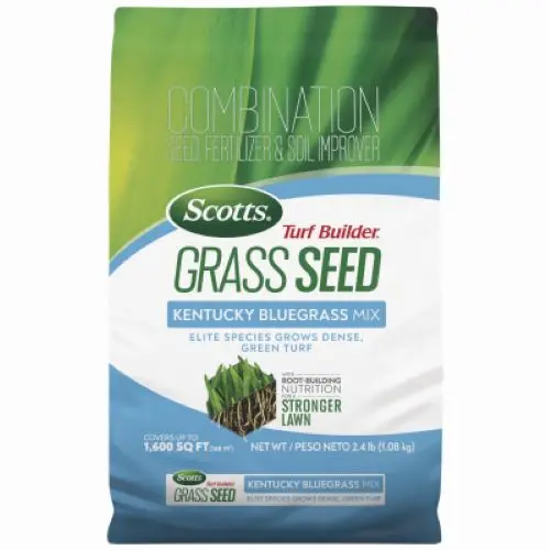 Scotts 18036 Turf Builder 2.4 Lb Bag Of Kentucky Bluegrass Grass Seed Mix - Quantity Of 4 1