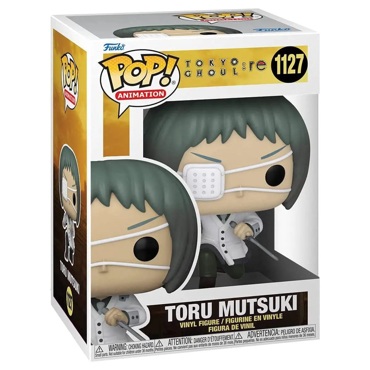 Funko Pop! Animation: Tokyo Ghoul: Re Toru Mutsuki Vinyl Figure #1127 1
